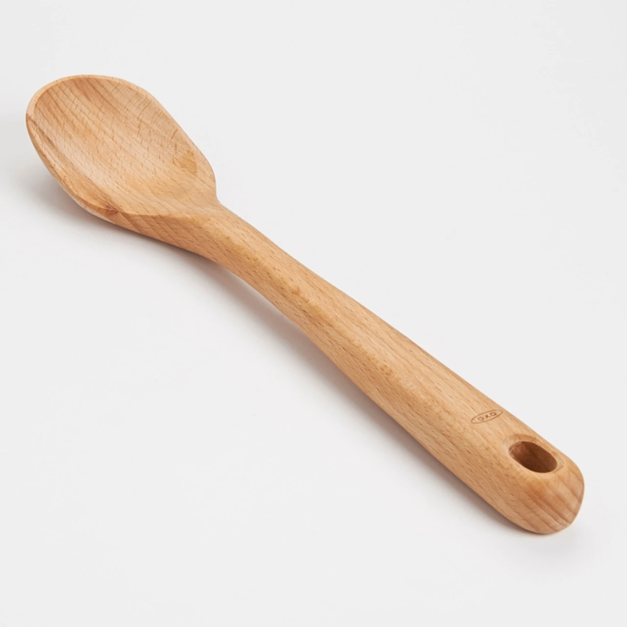 OXO - 10.75 Medium Beech Wood Spoon 2 OXO - 10.75 Medium Beech Wood Spoon - Image 2
