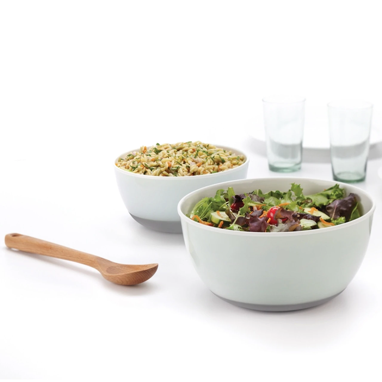 OXO - 10.75 Medium Beech Wood Spoon 5 OXO - 10.75 Medium Beech Wood Spoon - Image 5