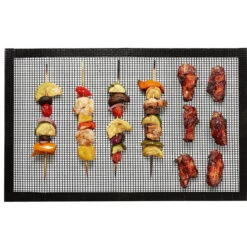 OXO - BBQ Devil 18.7" X 11.5" Non-Stick Mesh Grill Mats -KitchenCraft Deals Store 1501238BK 6 1400x 29744.1680792654