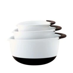 3-Piece Mixing Bowl Set - White