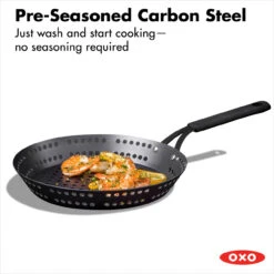 OXO - 12" Carbon Steel BBQ Pan -KitchenCraft Deals Store cc005104 001 2 05193.1712340642