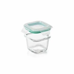 4 Piece Smart Seal Glass Mini Square Container Set -KitchenCraft Deals Store gg 11230300 5 1