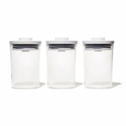 POP 3-Piece Mini Round Canister Set