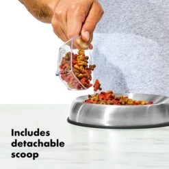 OXO Good Grips Pet POP Container – 4.4 Qt/4.2 L With Scoop -KitchenCraft Deals Store gg 11332700 8b