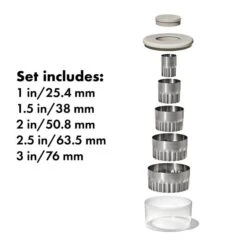 Double-Sided Cookie And Biscuit Cutter -KitchenCraft Deals Store gg 11360600 cookiecutterset apdp 02