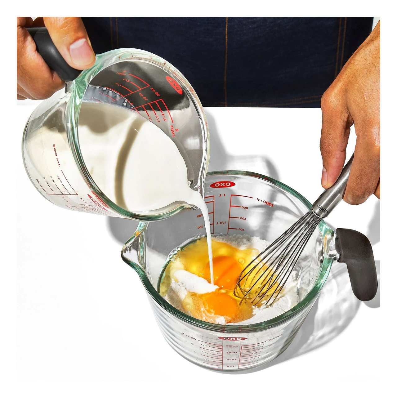 Oxo Good Grips - 2 Cup Glass Measuring Cup 5 Oxo Good Grips - 2 Cup Glass Measuring Cup - Image 5