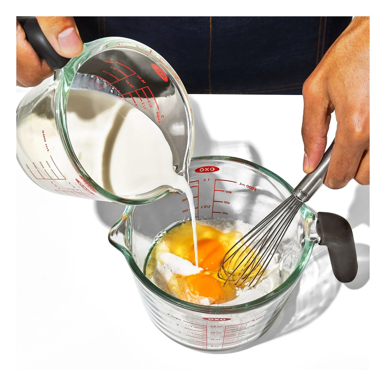 Oxo Good Grips - 4 Cup Glass Measuring Cup 5 Oxo Good Grips - 4 Cup Glass Measuring Cup - Image 5