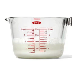 Oxo Good Grips - 4 Cup Glass Measuring Cup 8 Oxo Good Grips - 4 Cup Glass Measuring Cup -KitchenCraft Deals Store gg 11382000 4cupglassmeasuringcup pdp 03 56880.1710265096