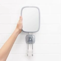 StrongHold™ Suction Fogless Mirror -KitchenCraft Deals Store gg 13206400 4b 1