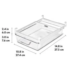OXO Good Grips Refrigerator Undershelf Drawer 10 In -KitchenCraft Deals Store gg 13346800 14inundershelfdrawer apdp 01 dim