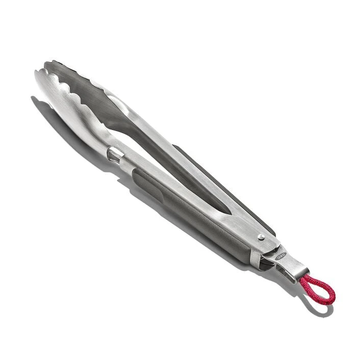 OXO Outdoor 10.5in Stainless Steel Tongs With Bottle Opener 3 OXO Outdoor 10.5in Stainless Steel Tongs With Bottle Opener - Image 3