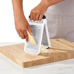 OXO Etched Two-Fold Grater -KitchenCraft Deals Store oxo etched two fold grater 3