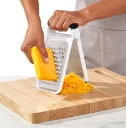 OXO Etched Two-Fold Grater -KitchenCraft Deals Store oxo etched two fold grater 4