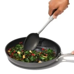 OXO 13" Steel Silicone Cooking Spoon -KitchenCraft Deals Store oxo oxo 13 steel silicone cooking spoon 4