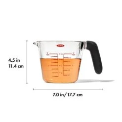 OXO 2 Cup Glass Measuring Cup -KitchenCraft Deals Store oxo oxo 2 cup glass measuring cup 6