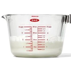 OXO 4 Cup Glass Measuring Cup -KitchenCraft Deals Store oxo oxo 4 cup glass measuring cup 2