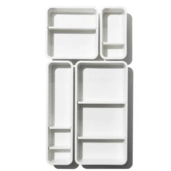 OXO 4pc Complete Adjustable Drawer Set -KitchenCraft Deals Store oxo oxo 4pc complete adjustable drawer set 3