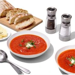 Oxo Adjustable Mess-Free Pepper Grinder -KitchenCraft Deals Store oxo oxo adjustable mess free pepper grinder 4