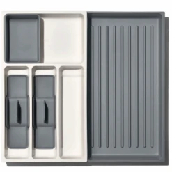 OXO Expandable Utensil Drawer Organizer -KitchenCraft Deals Store oxo oxo expandable utensil drawer organizer 2