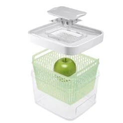 Oxo Medium Green Saver Produce Keeper -KitchenCraft Deals Store oxo oxo medium green saver produce keeper 3