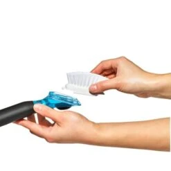 OXO Nylon Bristle Soap Dispensing Dish Brush -KitchenCraft Deals Store oxo oxo nylon bristle soap dispensing dish brush 5