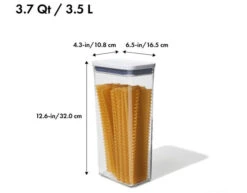 OXO POP 2.0 Rectangle Tall Container -KitchenCraft Deals Store oxo oxo pop 20 rectangle tall container 3