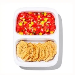 OXO Prep & Go Divided Food Container