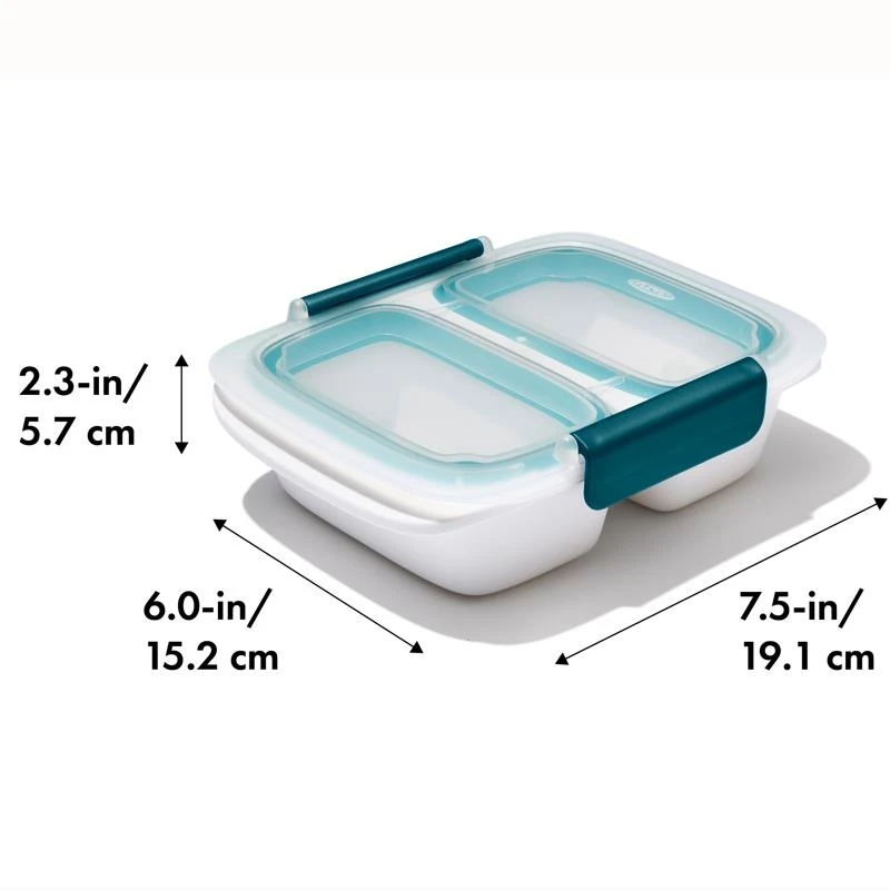 OXO Prep & Go Divided Food Container 6 OXO Prep & Go Divided Food Container - Image 6
