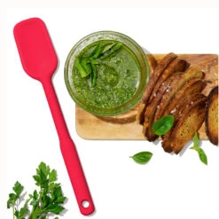 Oxo Red Silicone Spoon-spatula -KitchenCraft Deals Store oxo oxo red silicone spoon spatula 4