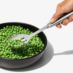 Oxo Stainless Steel Slotted Serving Spoon -KitchenCraft Deals Store oxo oxo stainless steel slotted serving spoon 2