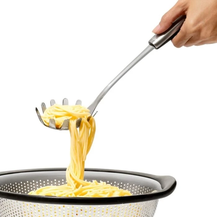 OXO Steel 12.75" Spaghetti Server 2 OXO Steel 12.75" Spaghetti Server - Image 2