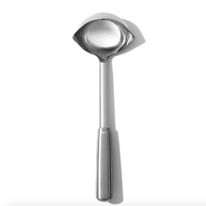 Oxo Steel Ladle 33x10.8cm With Pour Spouts 1 Oxo Steel Ladle 33x10.8cm With Pour Spouts