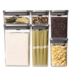 Oxo Steel POP 2.0 Container Set - 6 Pieces