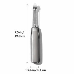 OXO SteeL® Serrated Peeler -KitchenCraft Deals Store oxo oxo steel serrated peeler 4