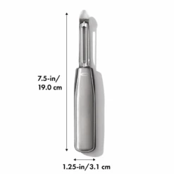 OXO SteeL® Swivel Peeler -KitchenCraft Deals Store oxo oxo steel swivel peeler 3