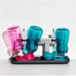 OXO Water Bottle Drying Rack -KitchenCraft Deals Store oxo oxo water bottle drying rack 2