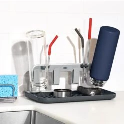 OXO Water Bottle Drying Rack -KitchenCraft Deals Store oxo oxo water bottle drying rack 7