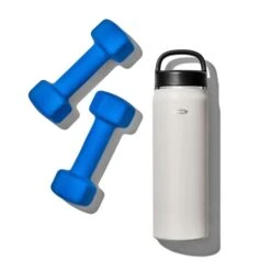 OXO Strive 40 Oz. Handled Water Bottle -KitchenCraft Deals Store str 11333500 insulatedhandle quartz 08 rgb